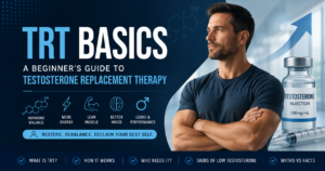 TRT Basics: A Beginner’s Guide to Testosterone Replacement Therapy